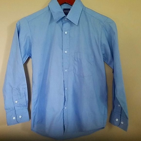 ARROW‎ Sz 12 Long Sleeve Button-Down Shirt - Picture 1 of 10